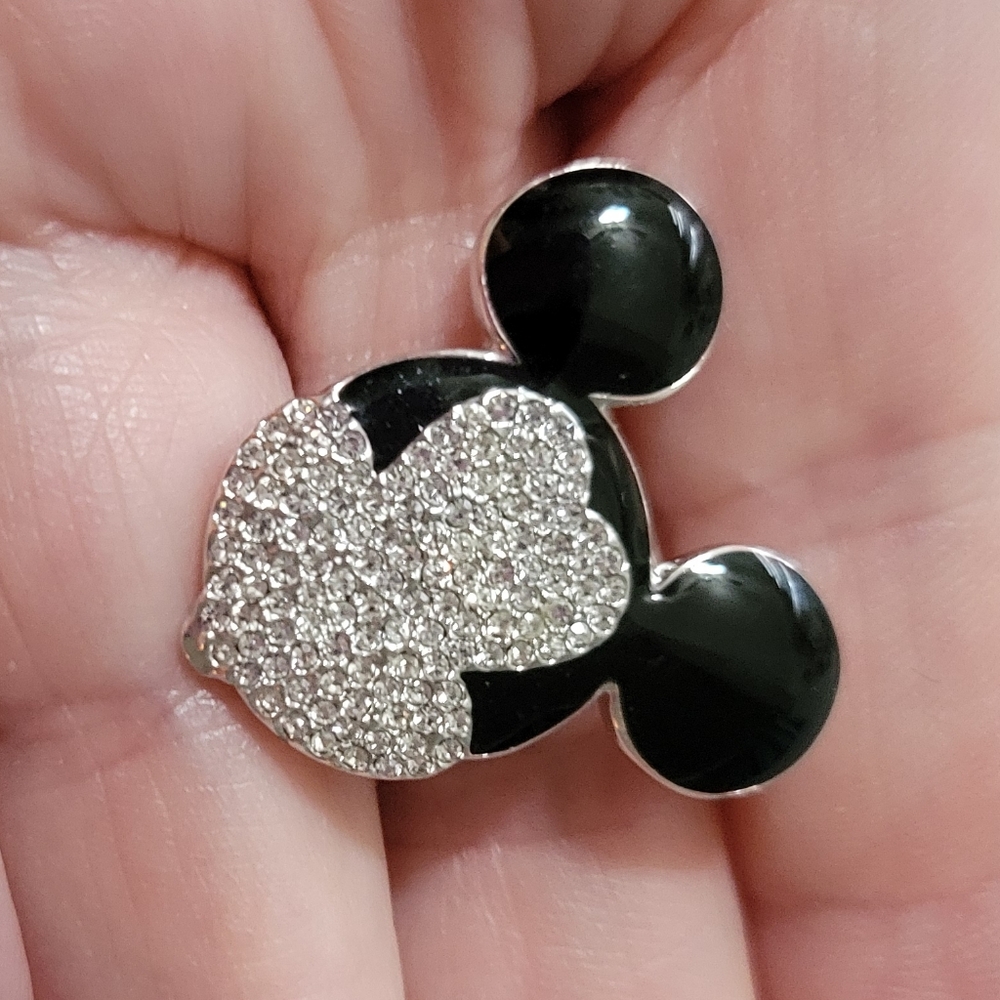 Swarovski Crystal Disney Mickey Mouse Pin - Picture 2 of 5